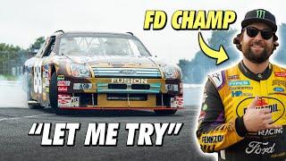 Can the BEST drifters in the world handle our 1JZ NASCAR?