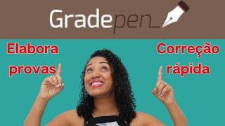 Correção de provas Rápida com a GRADEPEN -TUTORIAL