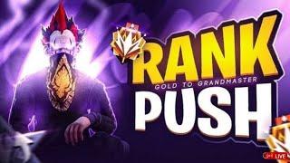 Free Fire BR Rank Push |  Gold to Grand Master  #kishangaming08