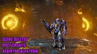 TRANSFORMERS RISE OF THE BEASTS/POST CREDITS DELETED REBIRTH GALVATRON