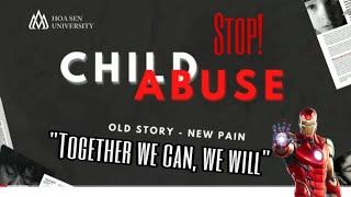 FIGHT CHILD ABUSE | An Awareness Campaign | HSU Freshmen English Boosters