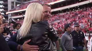 Follow Bryan Harsin off the field after Auburn loses by 32 at Georgia