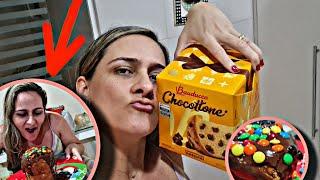 Fiz a melhor receita de Natal *com chocotone* - FAMÍLIA MARI BRITO