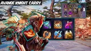 Auto Chess - Avange Knight with 345 stack (6 Knight Synergy)