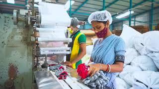 SAFEWELL GLOVES MAKING PROCESS