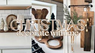 *NEW* CHRISTMAS DECORATE WITH ME 2024 | KITCHEN CHRISTMAS DECOR IDEAS