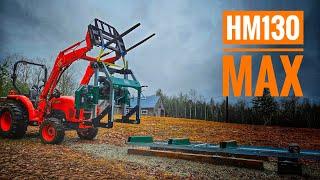 Setting up a Woodland Mills HM130Max Portable Sawmill