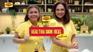 COOK WITH MAGIC EPISODE 14: Healthy Baon Ideas with Judy Ann and Melai