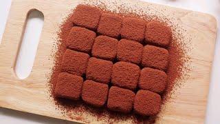 단 2가지 재료로 연유초콜렛 만들기 Condensed milk Chocolate Recipe (Eggless & without oven)