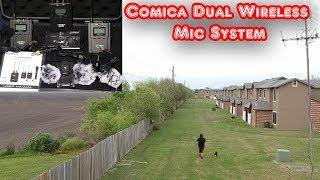 Comica Dual Wireless Mic System CVM WM200A Walkthrough Setup + In Depth Review