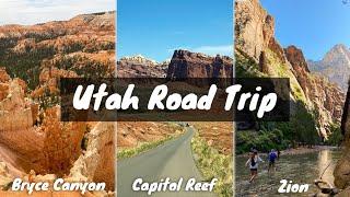 Southern Utah Parks RV Road Trip | Capitol Reef, Bryce Canyon & Zion National Parks