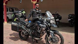 HYDERABAD TO LADAKH on Triumph TIGER | DAY 1 | Nagpur