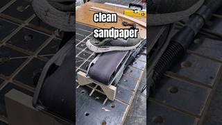 how to clean sandpaper #diy #woodworking #목공