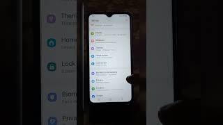 Samsung galaxy A10s Data protection features  #shorts #oneui #shortvideo