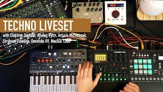 Techno liveset for TRESOR.WEST with Elektron / Arturia machines