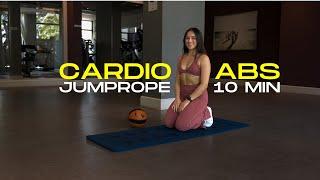 10 MIN JUMPROPE + ABS WORKOUT