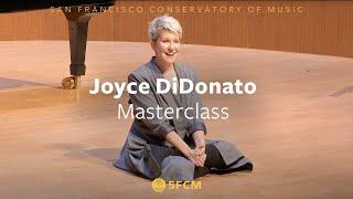 Joyce DiDonato Voice Masterclass at SFCM