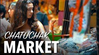 WORLDS BIGGEST MARKET - Chatuchak Weekend Market, Bangkok Thailand