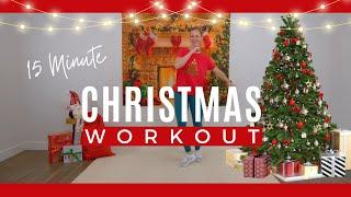 Get FIT and FESTIVE with this 15 MINUTE CHRISTMAS WORKOUT AT HOME!