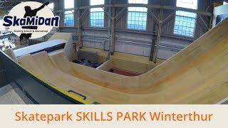 Skillspark Winterthur - Indoor Skatepark Switzerland - Skatehalle Winterthur Schweiz - SkaMiDan