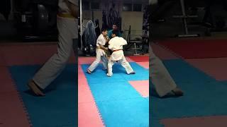 sparring session karate kyokushin Daniyar,Bilal #kyokushin #karatekids312 #sorts #bishkek