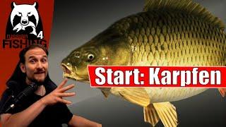 Russian Fishing 4 - Alte Festung - Start Karpfen, Haarmontage, Amure