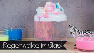 DIY | Regenwolke im Glas | Experimente mit Kindern I Basteln