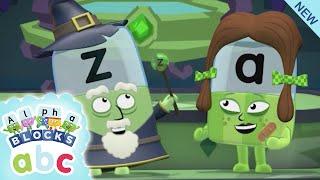 @officialalphablocks - The Wonderful Wizard of Az! ‍️  | New Episode! | Learn to Spell