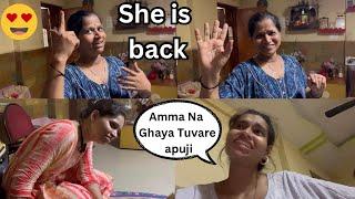 Amma is finally back after 1 month || happy day || Tulu Vlog 391