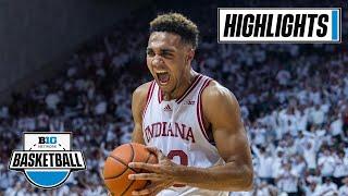 North Carolina at Indiana | Highlights | Big Ten Men's Basketball | 11/30/2022