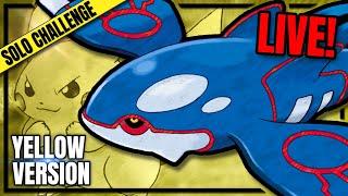 LIVE! Kyogre Only - Pokemon Yellow (feat. SteveMPlays & Speedrunner0218)