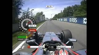 McLaren MP4-21 (K. Raikkonen) - 19700 RPM Onboard and Flybys (Canadian GP 2006)