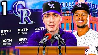 MLB The Show 25 Colorado Rockies Franchise Mode Ep. 1