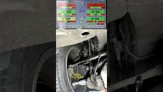 High-precision alignment adjustment for a car #shorts