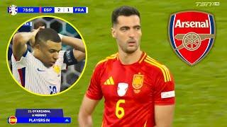 Mikel Merino vs France | EURO 2024 | WELCOME TO ARSENAL