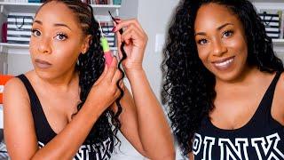 HUMAN HAIR CROCHET HAIR INSTALL| CAN YOU SUCCESSFULLY INSTALL HUMAN HAIR CROCHET?!?!| LIA LAVON