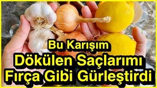 Saç Gürleştiren Doğal Karışım-En Hızlı Saç Uzatma Yöntemi