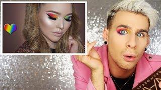 I TRIED TO FOLLOW A NIKKI TUTORIALS MAKEUP TUTORIAL |bradmondo