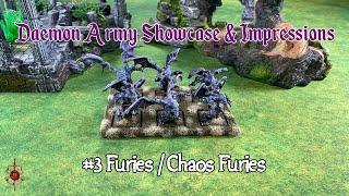 DRW - Building my Daemon army #3 - Furies / Chaos Furies (including first impressions)