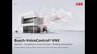 Webinar about Busch-VoiceControl® KNX