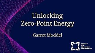 Unlocking Zero-Point Energy | Garret Moddel