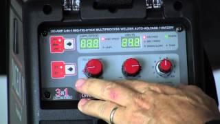 LONGEVITY PROMTS 200i MIG TIG STICK 3 IN 1 WELDER SETUP TIPS TRICKS REVIEW