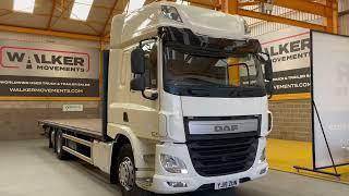 New In Stocklist For Sale: DAF CF370 *EURO 6*, SUPERSPACE 6X2 FLATBED – 2015 – YJ15 ZUN