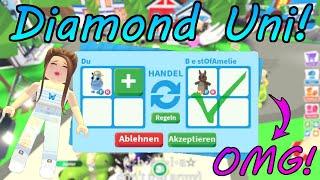 Ich VERTRADE mein DIAMOND UNI in Adopt Me! + Verlosung (Deutsch) | RobloxLara