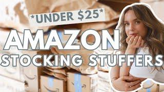 ULTIMATE AMAZON STOCKING STUFFERS *under $25: gifts for her, gifts for him, mini travel gifts