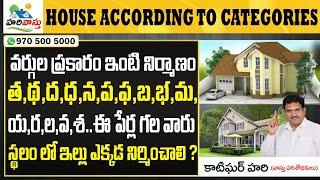 త, ప, య, శ వర్గు వారు ఇల్లు ఎక్కడ నిర్మించాలి | శాస్త్ర నియమం ఏంటి  | Where to build House in plot