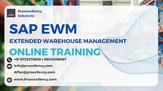 SAP EWM Online Training: A Step-by-Step Guide from Experts with Proexcellency