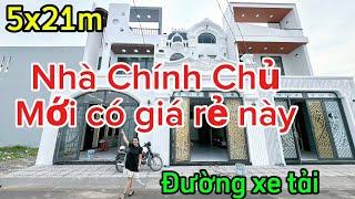 NHÀ CHÍNH CHỦ NÊN CÓ GIÁ RẺ Này- 5x21m đường xe tải-Gần Chợ, Sổ Hồng đã Hoàn Công! Nhà đẹp Kim Thủy