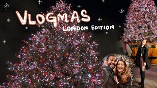 VLOGMAS PART 1 | London Christmas Lights 2020
