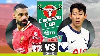 LIVERPOOL vs TOTTENHAM LIVE (4-1) EFL CUP Semi Final